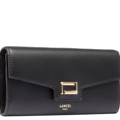 Lancel Portefeuille long Angele rabat cuir lisse*Femme Portefeuilles Femme