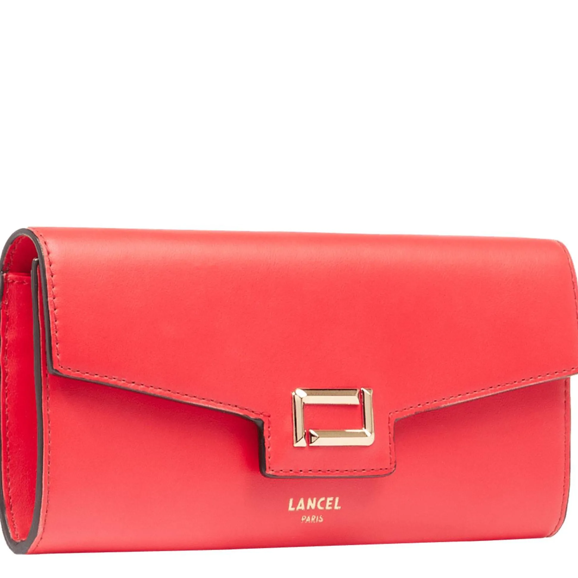 Lancel Portefeuille long Angele rabat cuir lisse*Femme Portefeuilles Femme