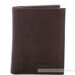 Arthur Aston Portefeuille Louis 2 volets en cuir gras*Homme Portefeuilles Homme