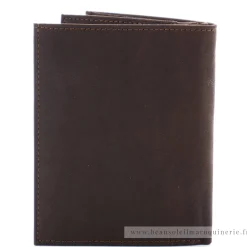 Arthur Aston Portefeuille Louis 2 volets en cuir gras*Homme Portefeuilles Homme