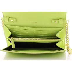 Lancel Portefeuille Ninon cuir graine avec bandouliere*Femme Portefeuilles Femme