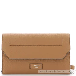 Lancel Portefeuille Ninon cuir graine avec bandouliere*Femme Portefeuilles Femme