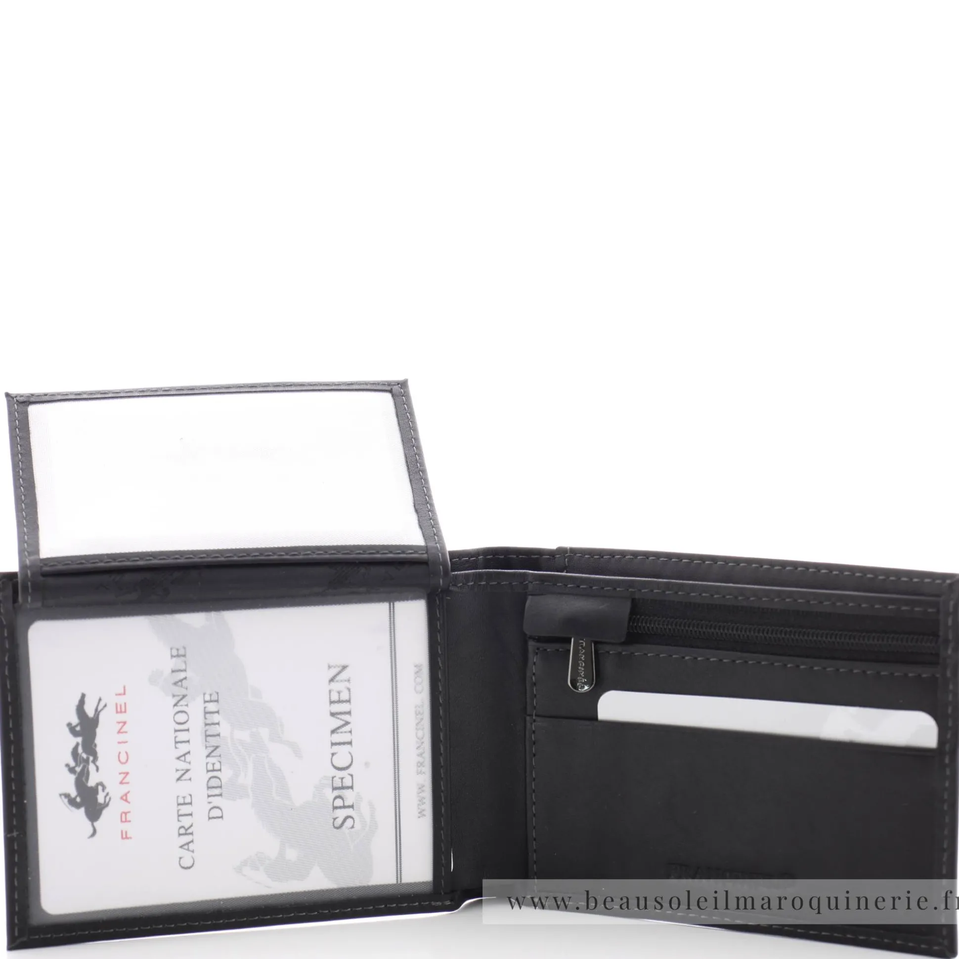 Francinel Portefeuille Pialota en cuir de vachette gras*Homme Portefeuilles Homme