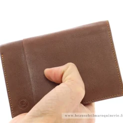 Serge Blanco Portefeuille porte-cartes en cuir Anchorage*Homme Portefeuilles Homme