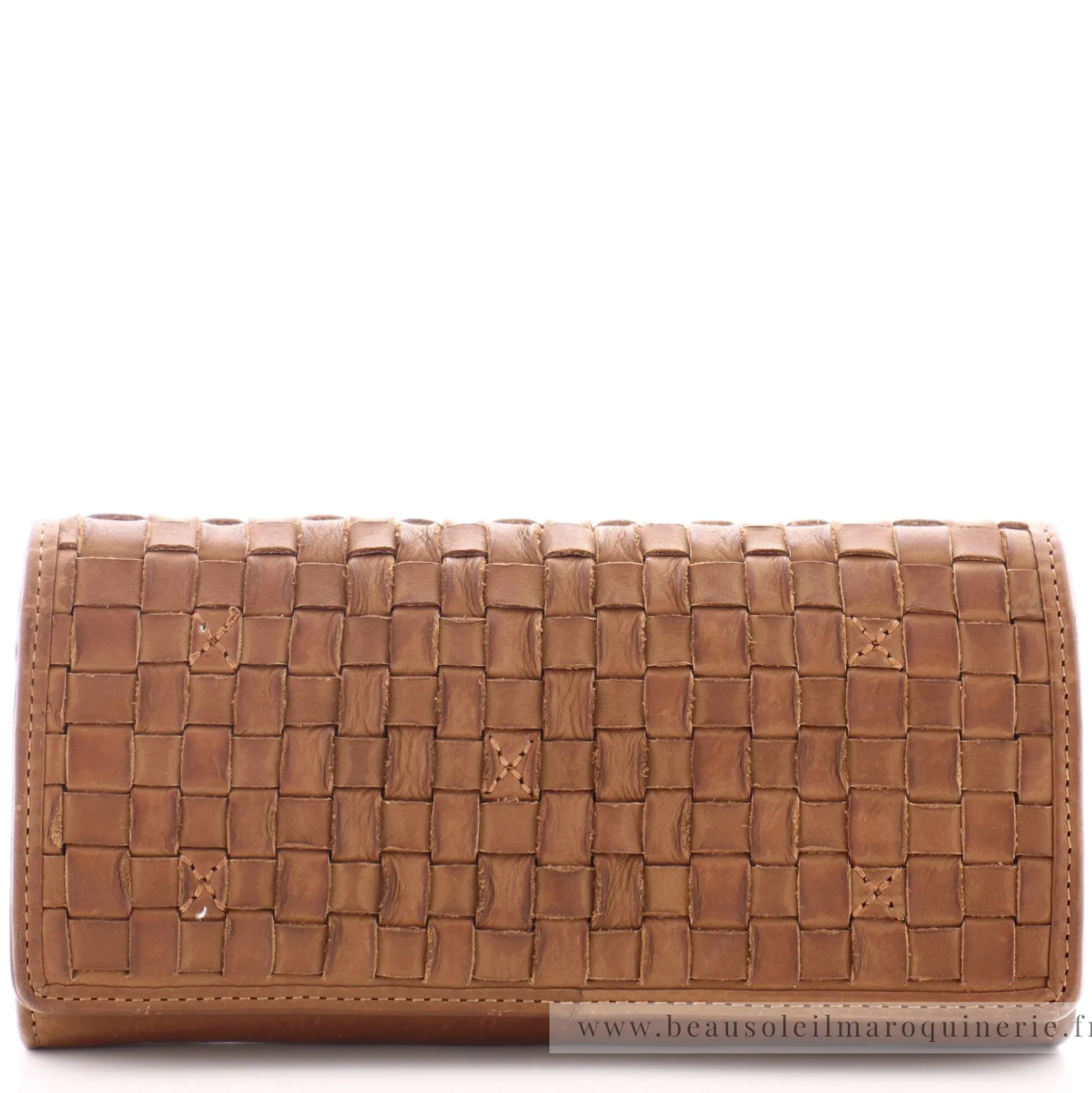 Biba Portefeuille rabat cuir tresse Kansas*Femme Portefeuilles Femme