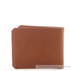 Les Ateliers Foures Portefeuille Ulysse Baroudeur rabat vers le haut*Homme Portefeuilles Homme