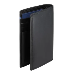 Le Tanneur Portefeuille vertical moyen modele zippee 2 volets Martin*Homme Portefeuilles Homme