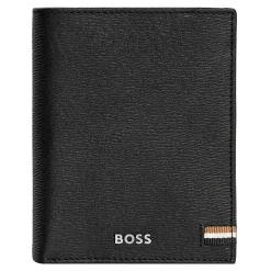 Hugo Boss Portefeuille vertical depliant Iconic en cuir*Homme Portefeuilles Homme