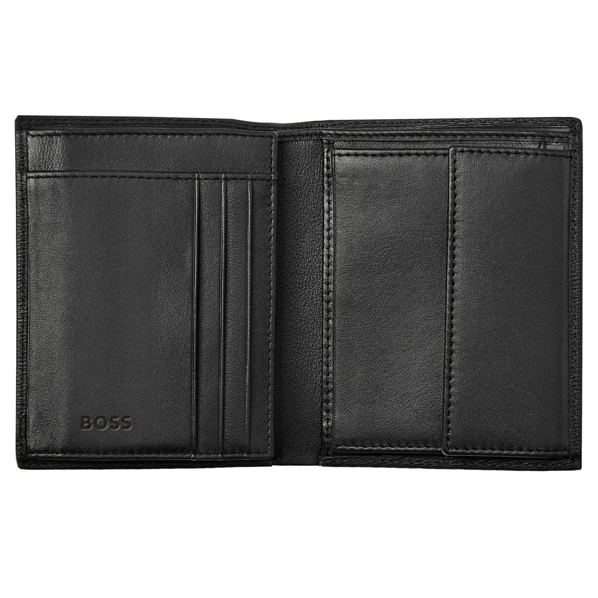 Hugo Boss Portefeuille vertical depliant Iconic en cuir*Homme Portefeuilles Homme