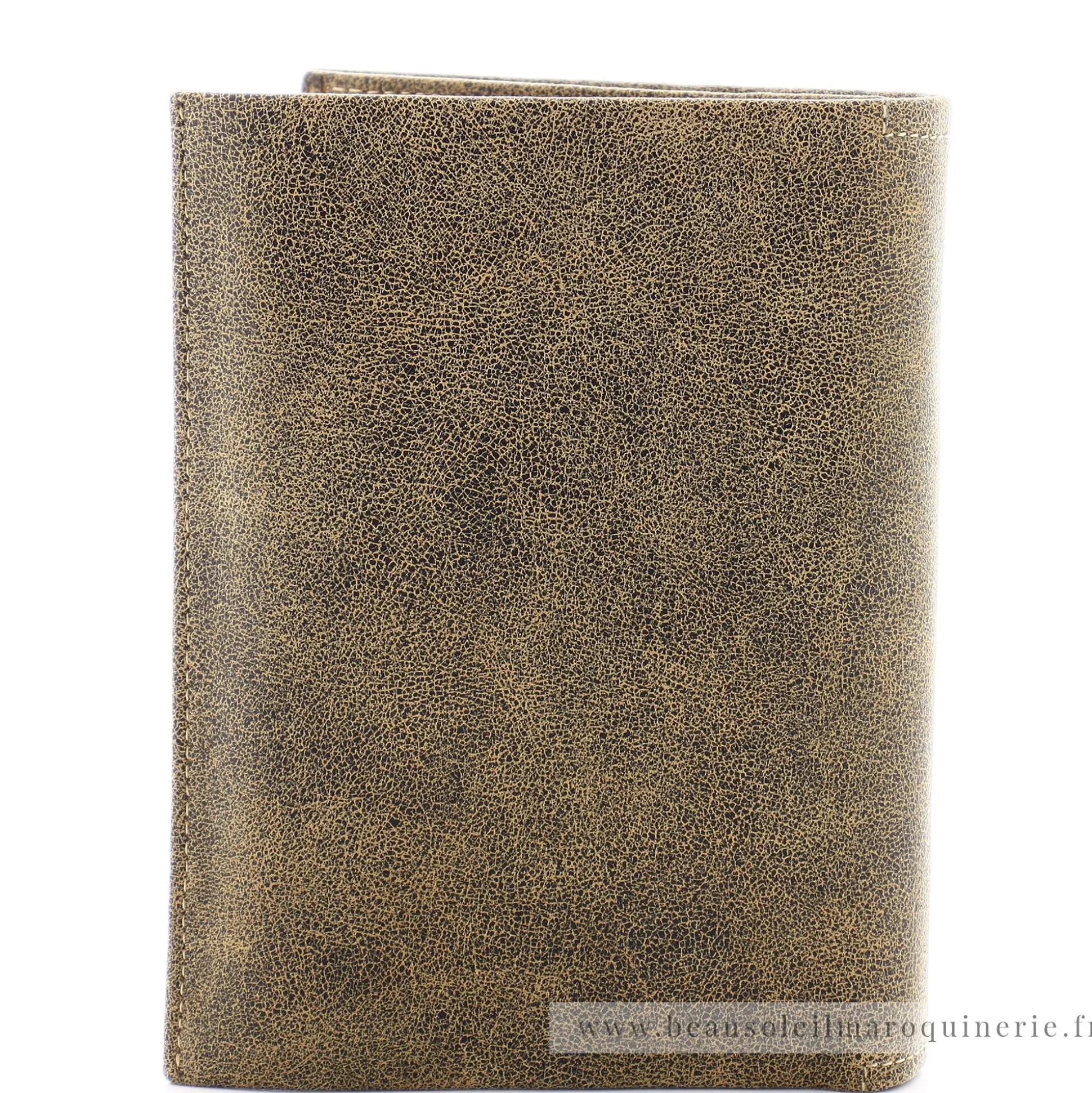 Arthur Aston Portefeuille vintage cuir destroy Cristiano*Homme Portefeuilles Homme