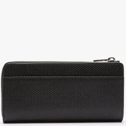 Lacoste Portefeuille zippe Chantaco en cuir*Femme Portefeuilles Femme
