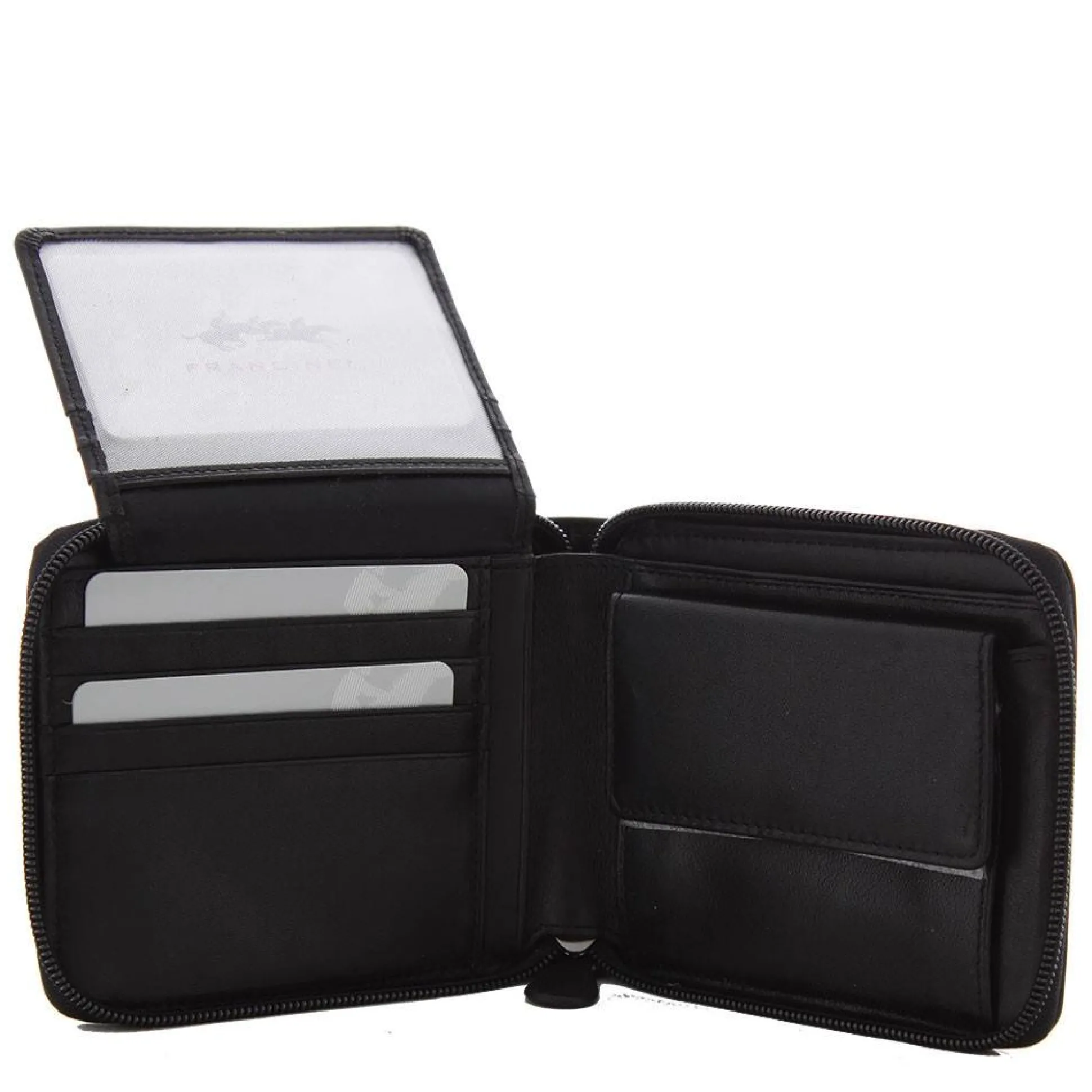 Francinel Portefeuille zippe cuir lisse Venise*Femme Portefeuilles Femme