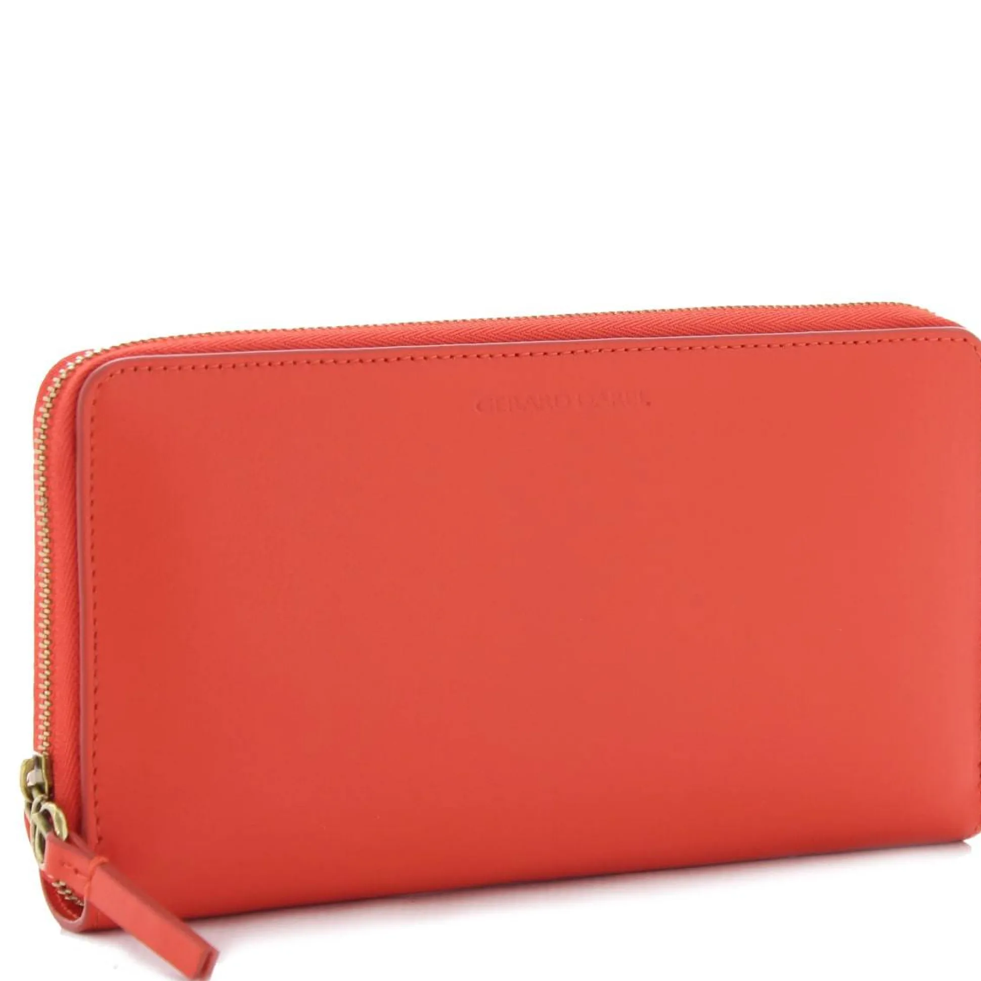 Gerard Darel Portefeuille zippe cuir vachette lisse GD XL*Femme Portefeuilles Femme