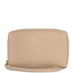 Lancaster Portefeuille zippe Dune en cuir*Femme Portefeuilles Femme
