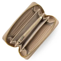 Lancaster Portefeuille zippe Dune en cuir*Femme Portefeuilles Femme