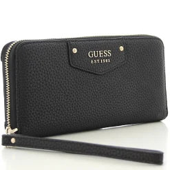 Guess Portefeuille zippe Eco Brenton effet graine*Femme Portefeuilles Femme