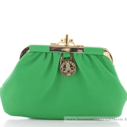 Pourchet Porte-monnaie bourse en cuir d'agneau*Femme Porte-Monnaie Femme