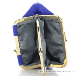 Pourchet Porte-monnaie bourse en cuir d'agneau*Femme Porte-Monnaie Femme