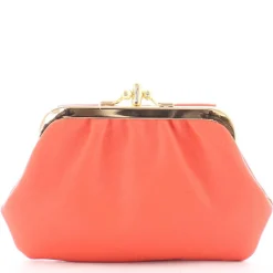 Pourchet Porte-monnaie bourse en cuir d'agneau*Femme Porte-Monnaie Femme