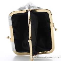Pourchet Porte-monnaie bourse en cuir d'agneau*Femme Porte-Monnaie Femme