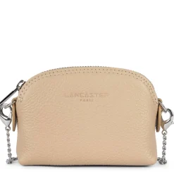 Lancaster Porte-monnaie cuir Foulonne PM avec chainette*Femme Porte-Monnaie Femme