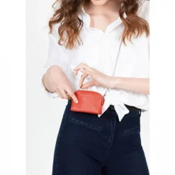 Lancaster Porte-monnaie cuir Foulonne PM avec chainette*Femme Porte-Monnaie Femme
