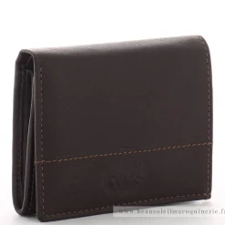 Francinel Porte-monnaie cuir homme Pialota a rabat*Homme Porte-Monnaie Homme