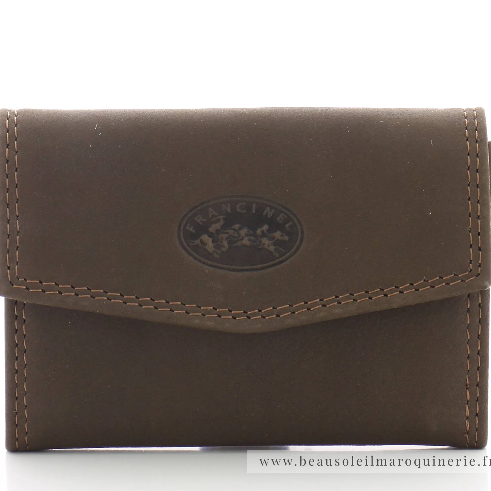 Francinel Porte-monnaie en cuir a rabat Bilbao*Homme Porte-Monnaie Homme