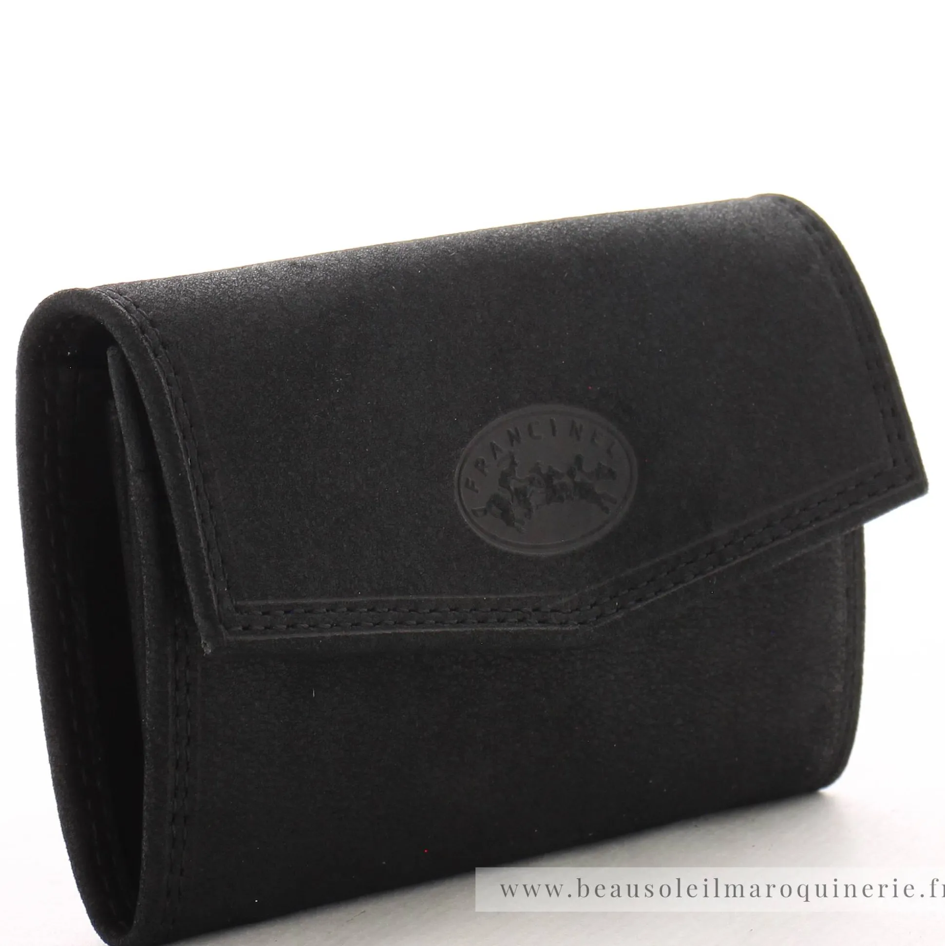 Francinel Porte-monnaie en cuir a rabat Bilbao*Homme Porte-Monnaie Homme