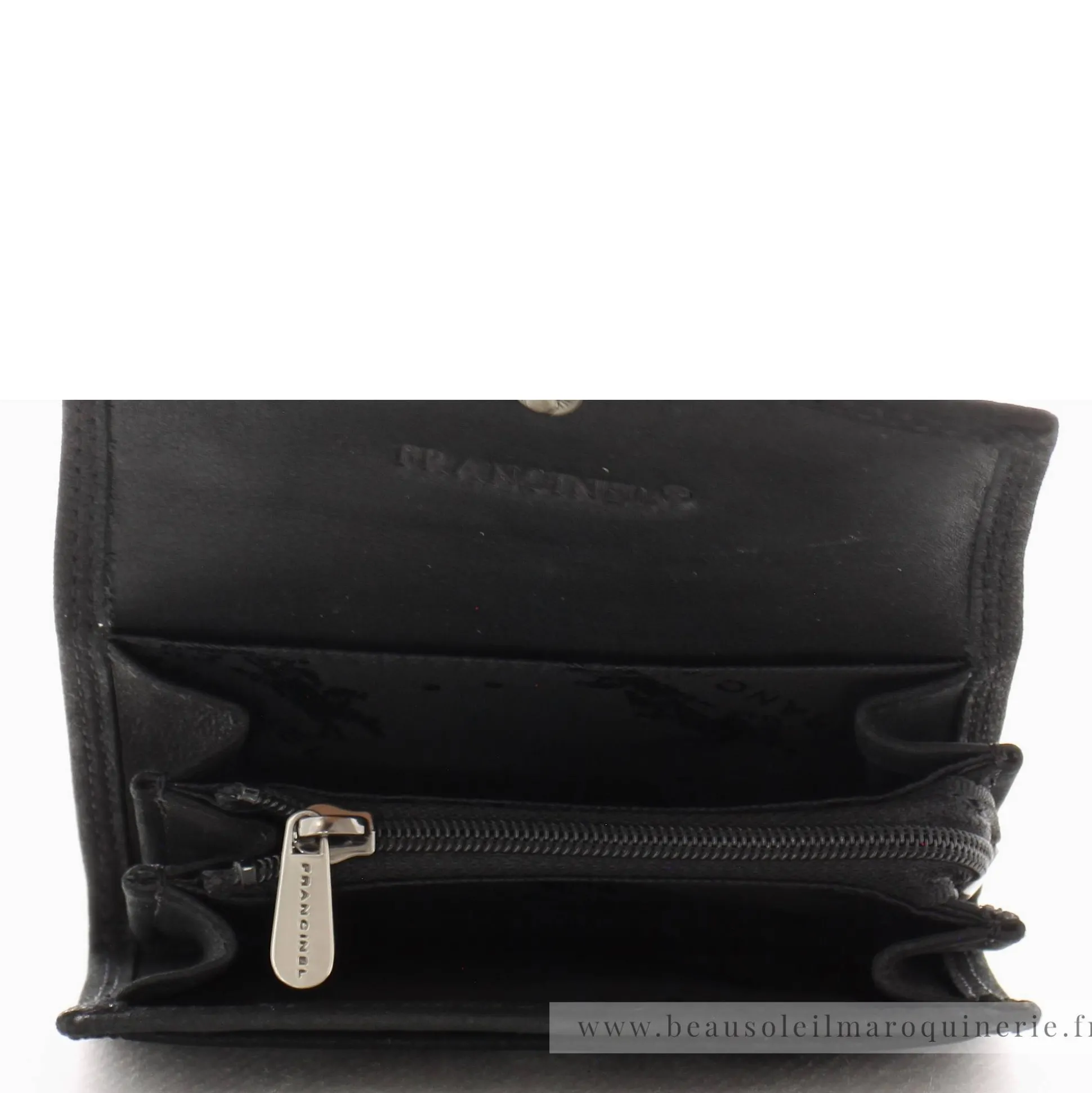 Francinel Porte-monnaie en cuir a rabat Bilbao*Homme Porte-Monnaie Homme