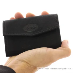 Francinel Porte-monnaie en cuir a rabat Bilbao*Homme Porte-Monnaie Homme