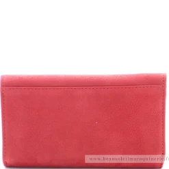 Frandi Porte-monnaie enveloppe en cuir Nubuck*Femme Porte-Monnaie Femme