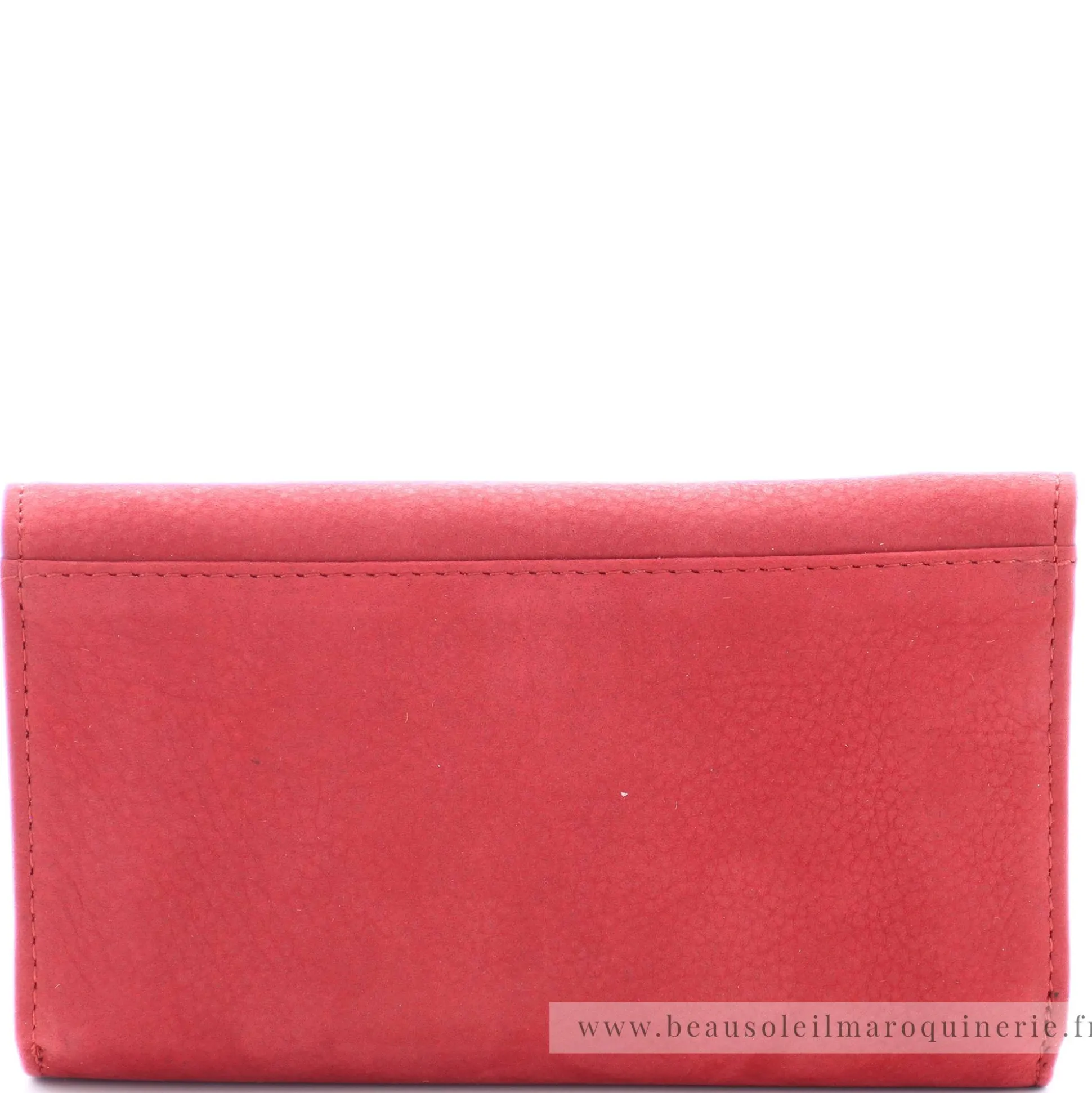 Frandi Porte-monnaie enveloppe en cuir Nubuck*Femme Porte-Monnaie Femme