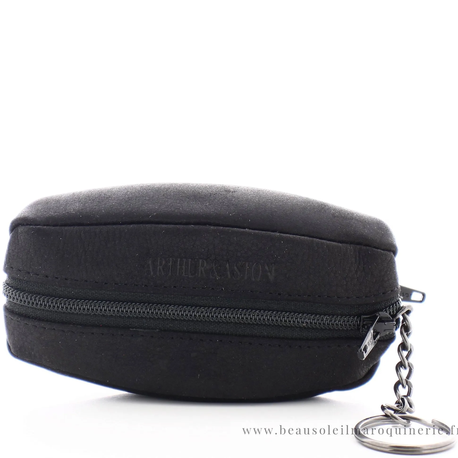 Arthur Aston Porte-monnaie grain de cafe cuir gras Louis*Homme Porte-Monnaie Homme