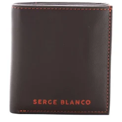 Serge Blanco Porte-monnaie Wyoming en cuir 3 volets*Homme Porte-Monnaie Homme