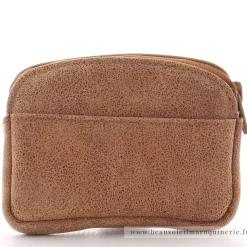 Arthur Aston Porte-monnaie zippe cuir vieilli Diego*Homme Porte-Monnaie Homme