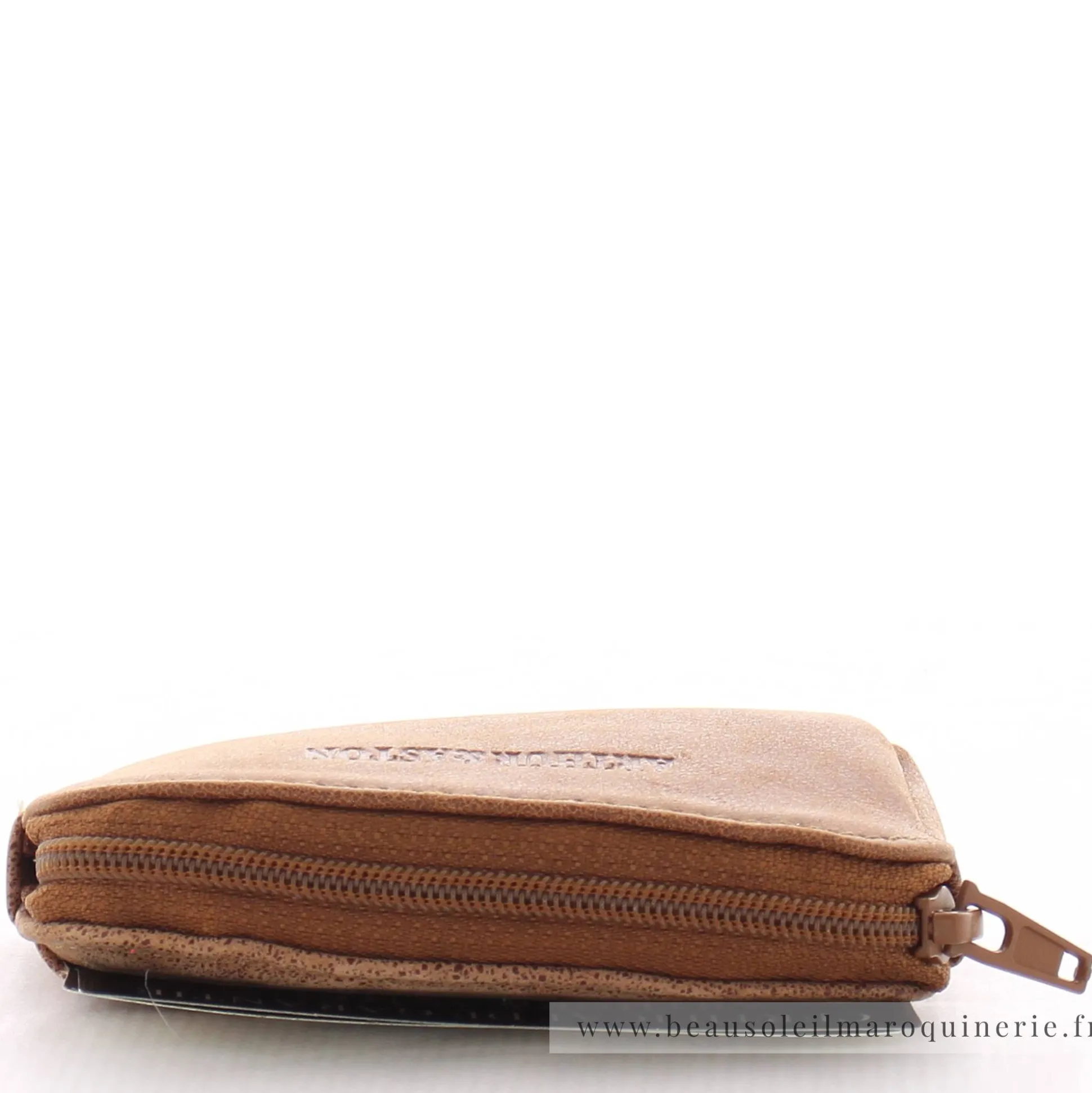 Arthur Aston Porte-monnaie zippe cuir vieilli Diego*Homme Porte-Monnaie Homme