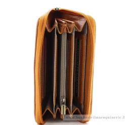Arthur Aston Porte-monnaie zippe Edith en cuir*Femme Porte-Monnaie Femme