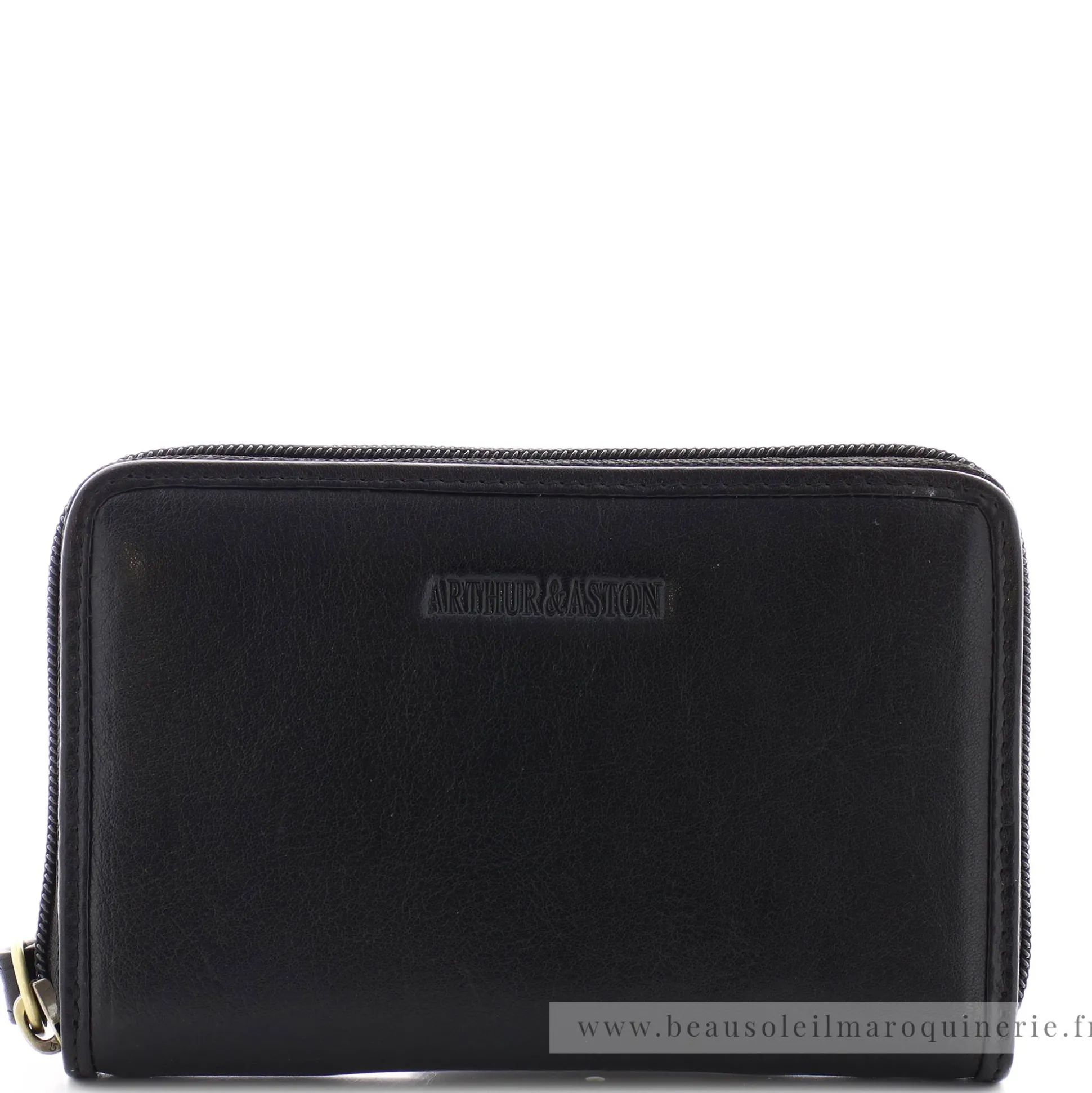 Arthur Aston Porte-monnaie zippe Edith en cuir*Femme Porte-Monnaie Femme