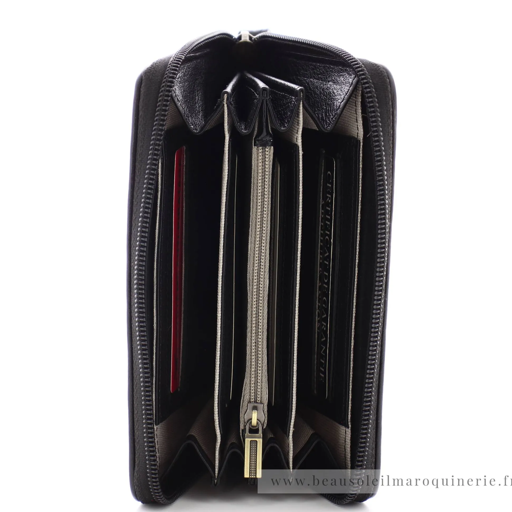 Arthur Aston Porte-monnaie zippe Edith en cuir*Femme Porte-Monnaie Femme