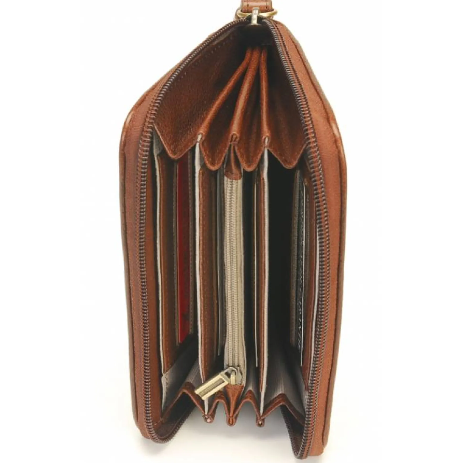 Arthur Aston Porte-monnaie zippe Edith en cuir*Femme Porte-Monnaie Femme