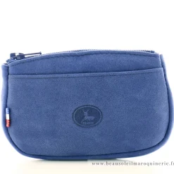 Frandi Porte-monnaie zippe en cuir Nubuck avec logo*Femme Porte-Monnaie Femme