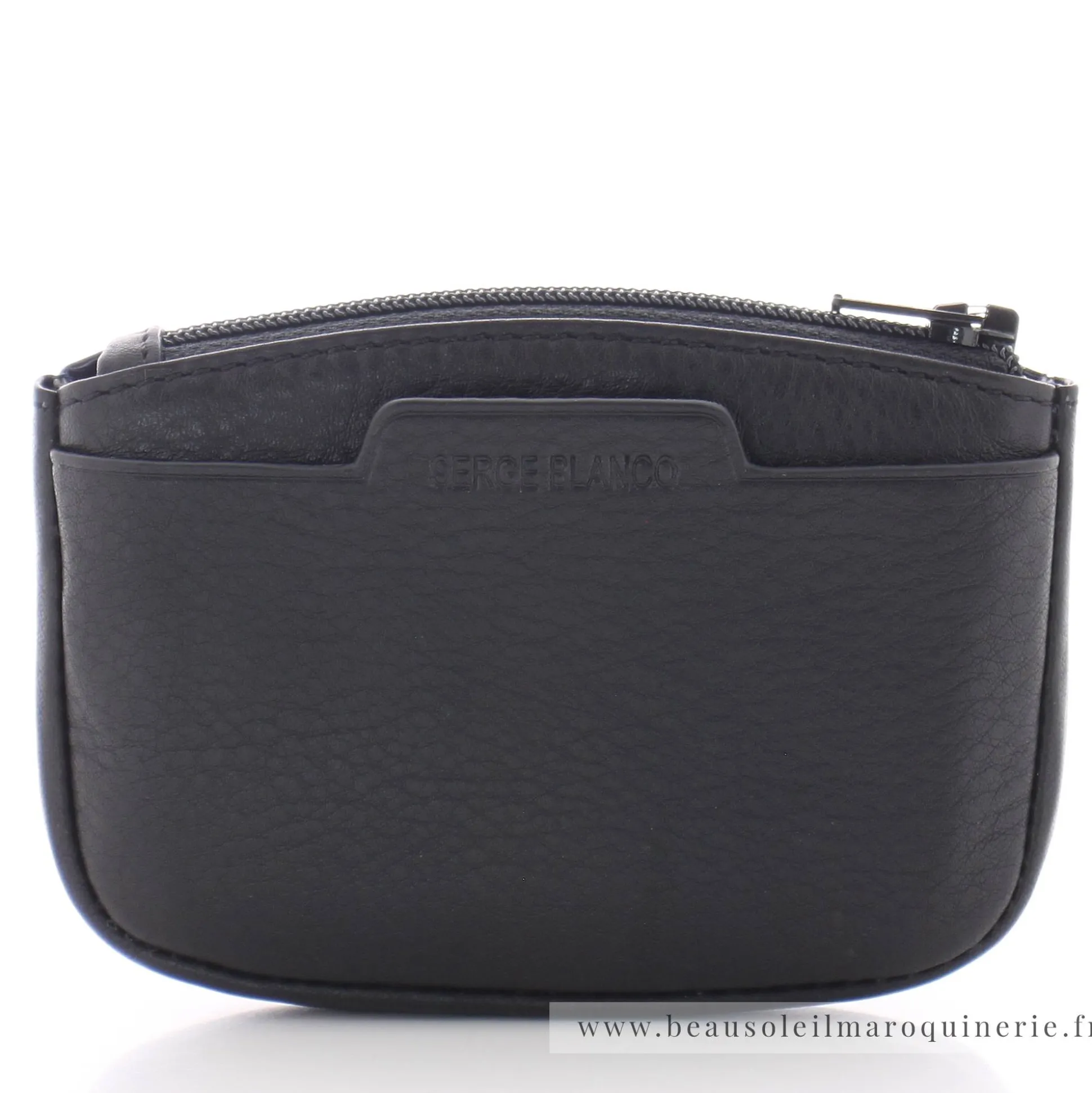 Serge Blanco Porte-monnaie zippe en cuir Vancouver*Homme Porte-Monnaie Homme