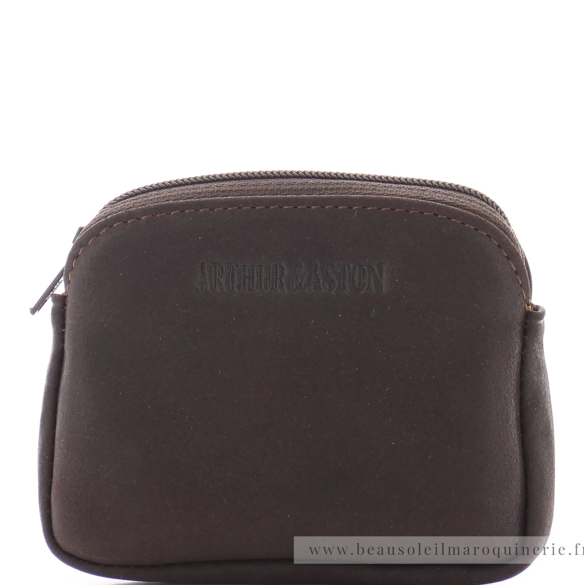 Arthur Aston Porte-monnaie zippe Grace en cuir*Homme Porte-Monnaie Homme