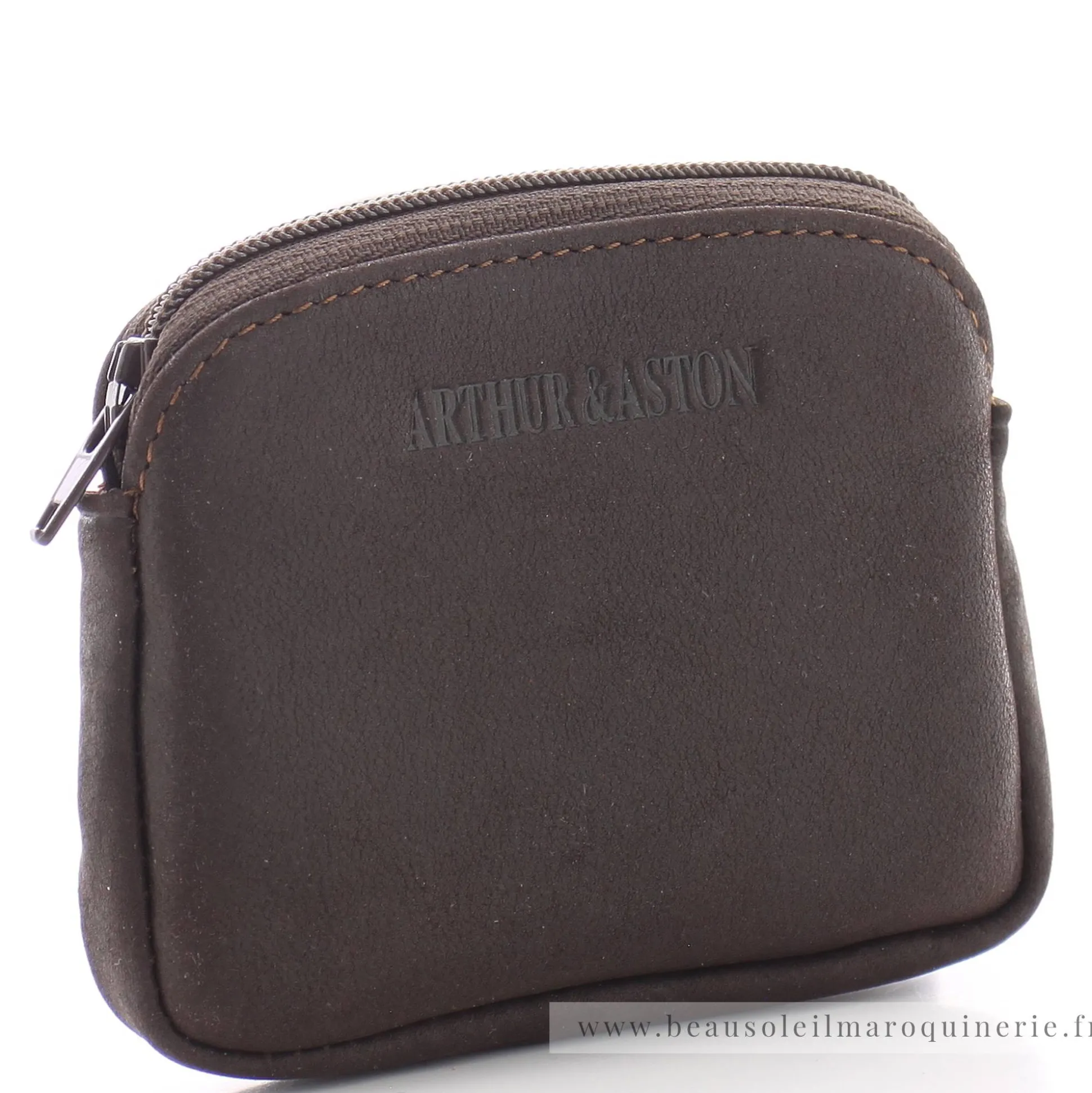 Arthur Aston Porte-monnaie zippe Grace en cuir*Homme Porte-Monnaie Homme