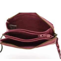 Biba Porte-monnaie zippe Kansas en cuir*Femme Porte-Monnaie Femme