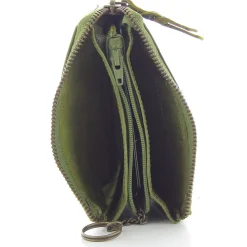 Biba Porte-monnaie zippe Kansas en cuir*Femme Porte-Monnaie Femme