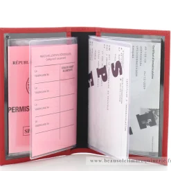 Frandi Porte-papiers Colors avec fenetres transparentes*Femme Porte-Cartes Femme
