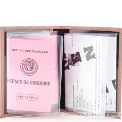 Frandi Porte-papiers Colors avec fenetres transparentes*Femme Porte-Cartes Femme