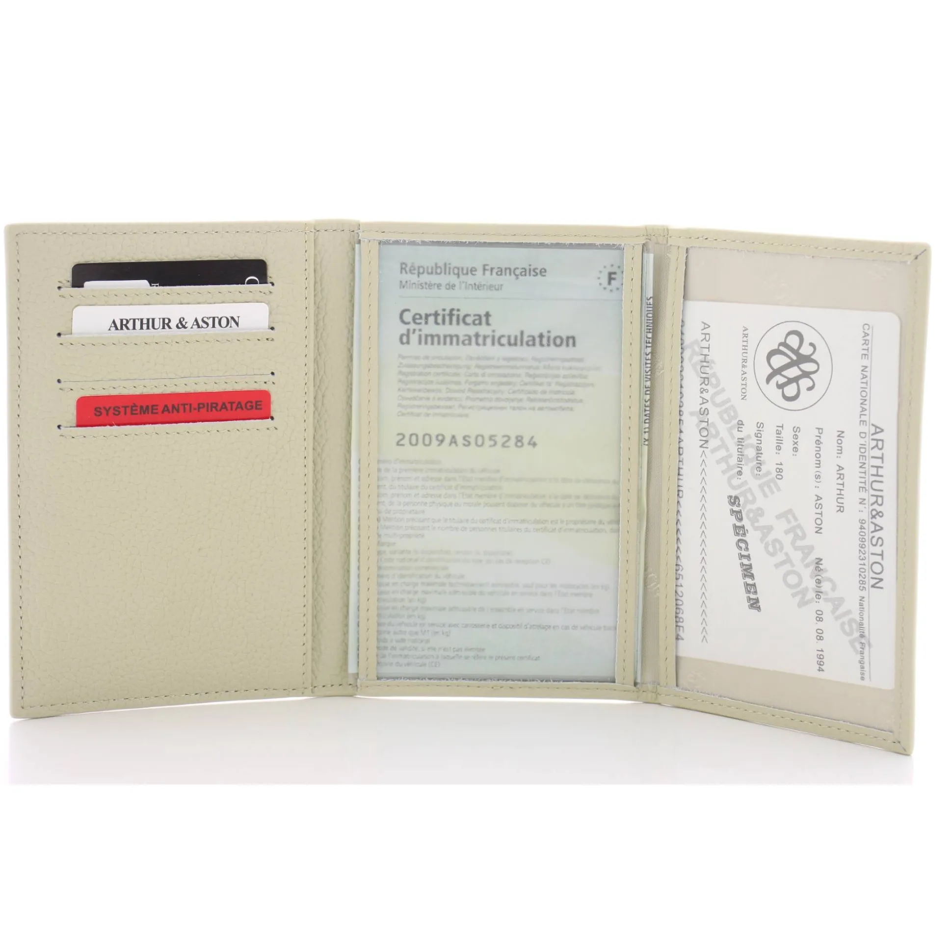 Arthur Aston Porte-papiers Joy en cuir*Femme/Homme Porte-Papiers|Porte-Cartes Homme